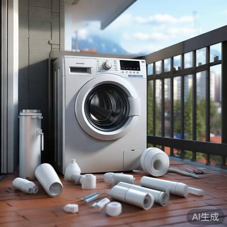 阳台洗衣机直排下水安装必备材料