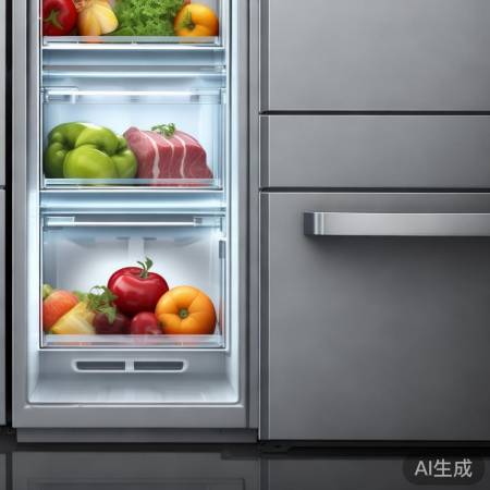 “海尔冰箱分区合理，LED照明