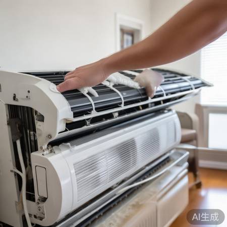 空调停用前，清洁保养防滋生。