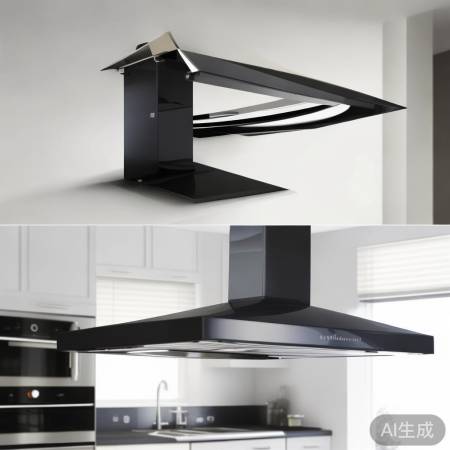 侧吸窄口，顶吸宽口，油烟吸入设