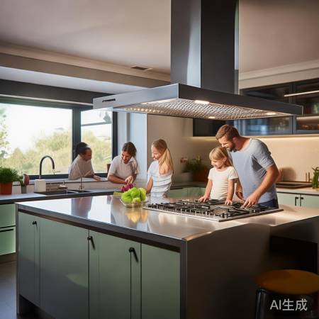 华莱士新品节能油烟机，低噪音高