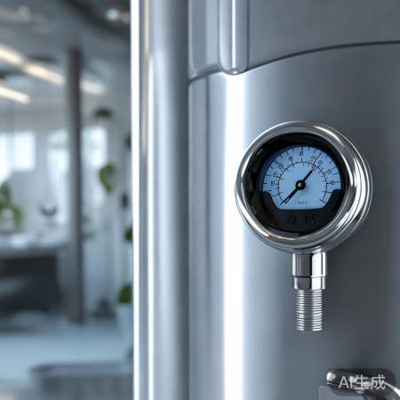 热水器水箱压力表，显示水压，数