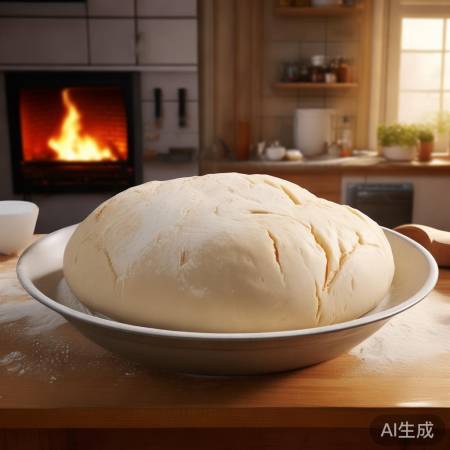 温暖发酵，蓬松烙饼面团