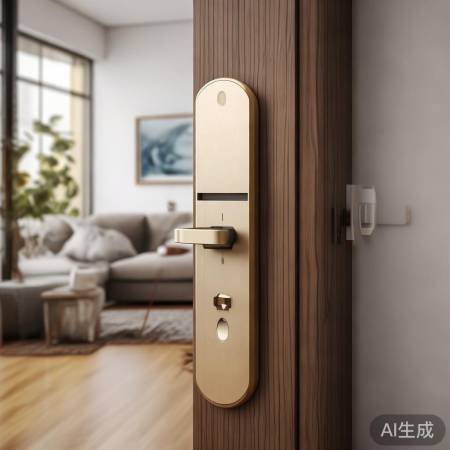 奥克斯指纹锁，美观实用，多彩家