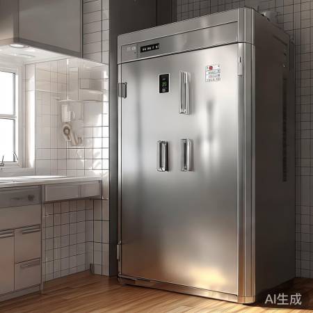 厨房角落通风佳，消毒柜安放杀菌