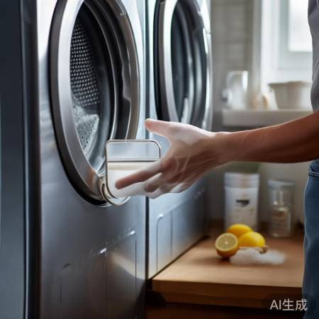 洗衣机清洁小技巧，滤网清洗+内