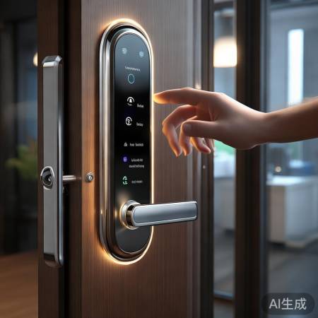 指纹锁设置：语音提示、背光、指