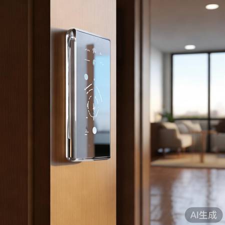 家居安全新选择，亚克力指纹锁面