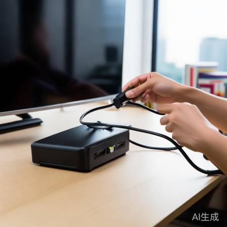 连接RJ45接口，检查网线是否