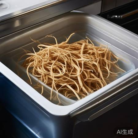 干天麻泡发保鲜存法,冰箱保存技