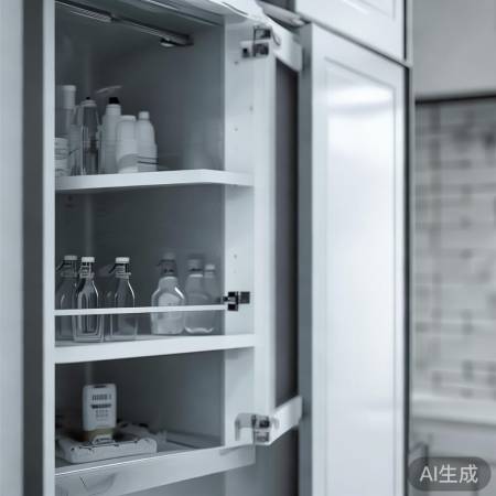 每月清洁消毒柜，消毒液擦拭。