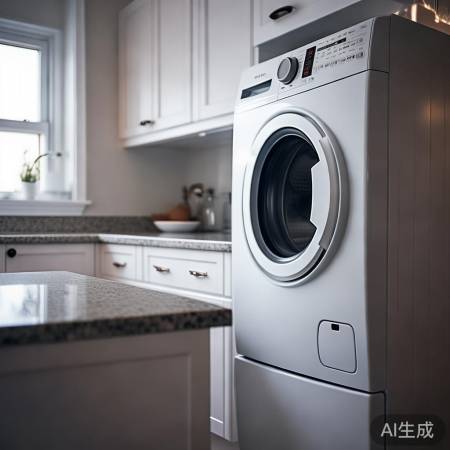 低噪音洗衣机，家庭安静好伴侣。