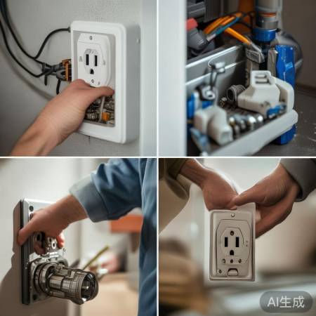 “新插座，安全升级”
