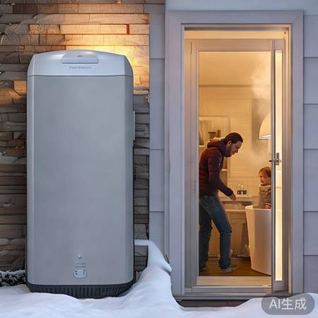 普瑞斯空气能热水器，恒温热水，