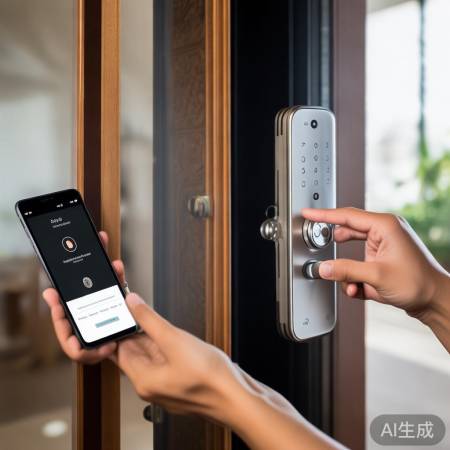 智能锁操作：设密码/指纹，享便