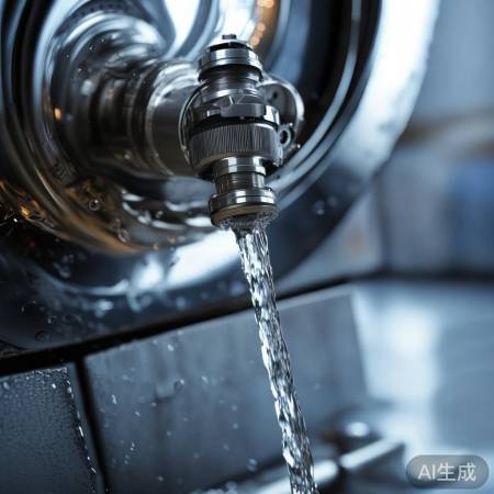 检查洗衣机进水阀，确保正常。