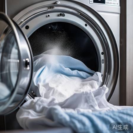 “洗衣除渍，食用碱助力”