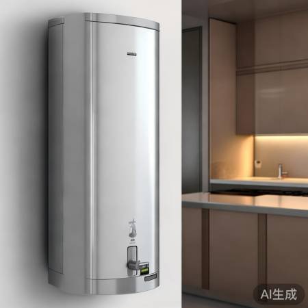 即热式热水器，排污便捷。