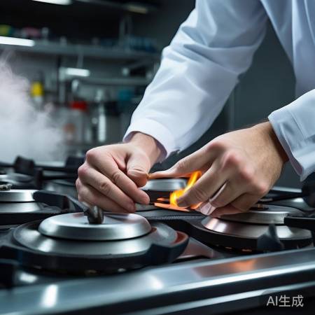 更换烧蚀燃烧器，保障安全。