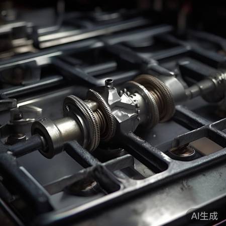 拆解燃烧器后，注意气阀构造