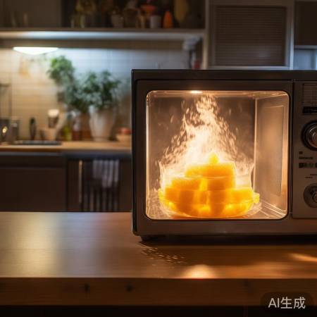 微波炉救软黄糖，控制时间防融化