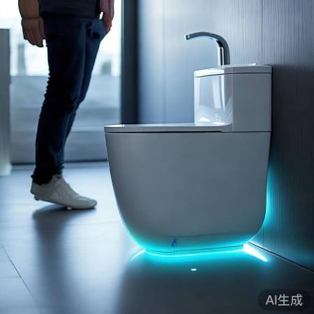 智能马桶自动冲水，懒人福音节水