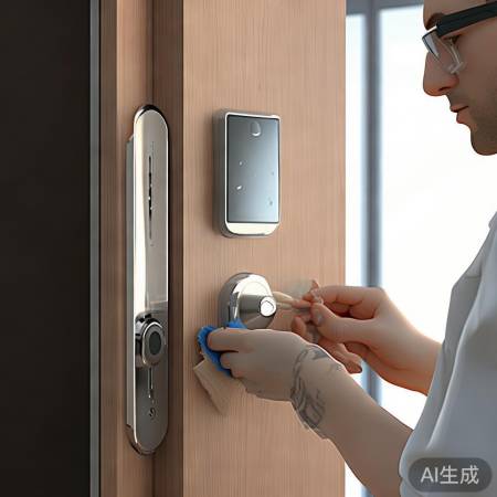 指纹锁故障：指纹不认人，清洁模