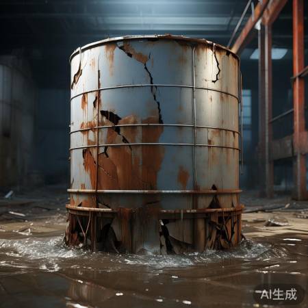 水箱破裂，紧急维修