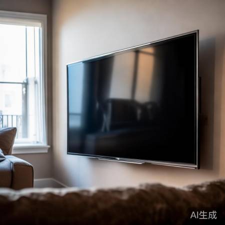 客厅电视角度调，画面清晰避反光