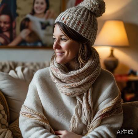 产后穿衣防凉，长袖长裤帽围巾。