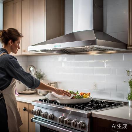 “抽油烟机保养：清洁电机电路，