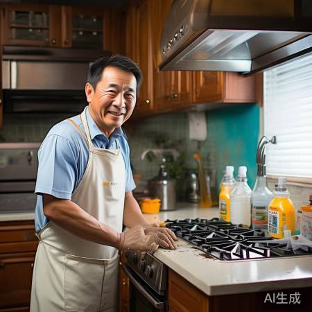 张师傅清洗，油烟机洁净延长寿命