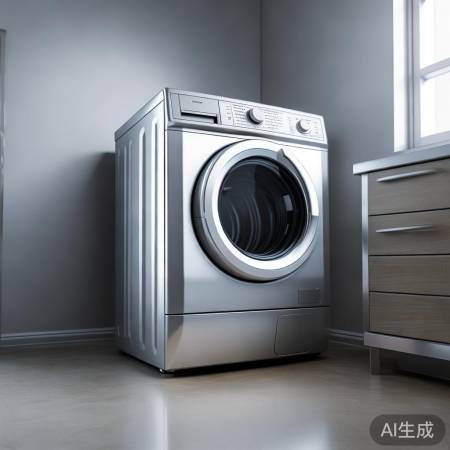 洗衣机平稳放置，避免压力过大。