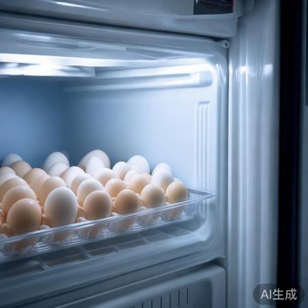 冰箱冷藏室底层，鸡蛋防菌好选择