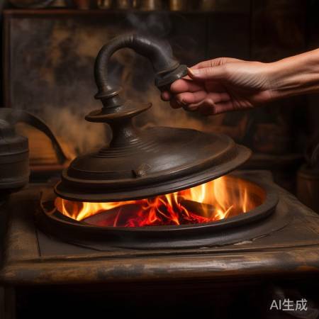 掀盖小心，无障碍物。