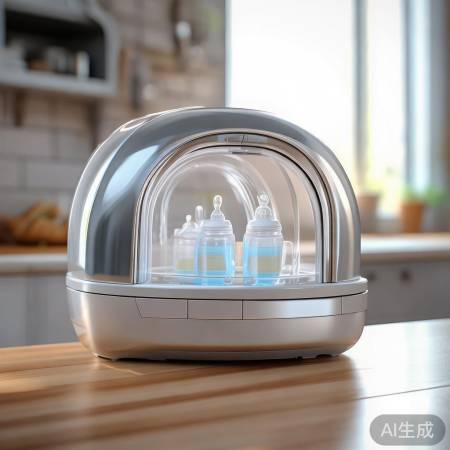 奶瓶消毒柜新用法，倒立杀菌保宝