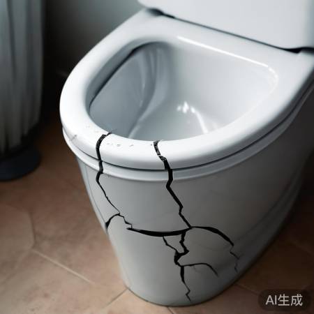 陶瓷不耐高温，安装不当易裂。