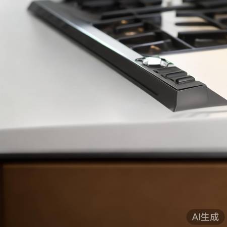 “抽油烟机琴键开关在正面，操作