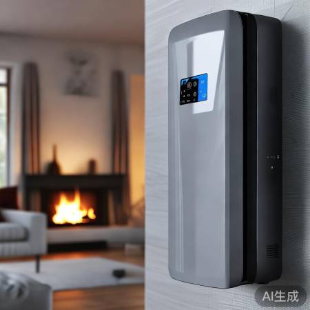壁挂炉智能节能，自动调节温度。