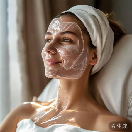 “空调房必备玻尿酸面膜，肌肤水