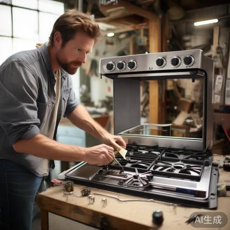 燃气灶安装：备好螺丝刀、钳子、