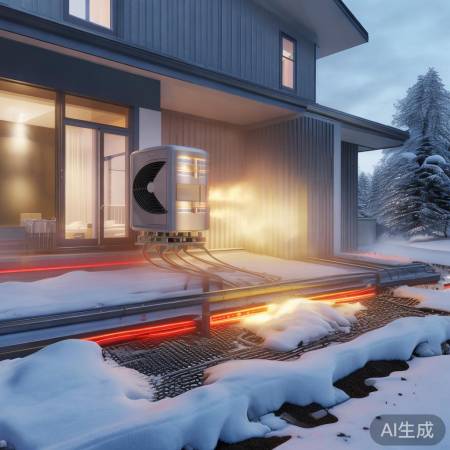 空气能地暖:吸空气热,暖室内温