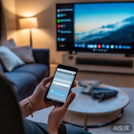 连接无线网络，电视上网成功。