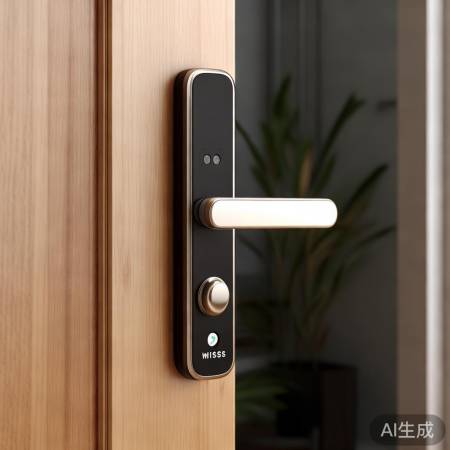 简约时尚指纹锁，美观实用心情好