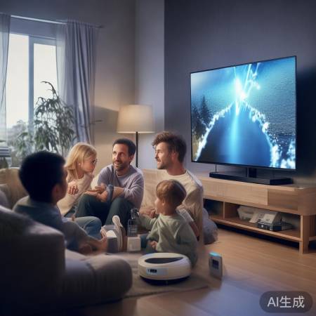 “松下电视无线互联，智能家居新