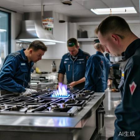 验收点火，燃气灶无忧。