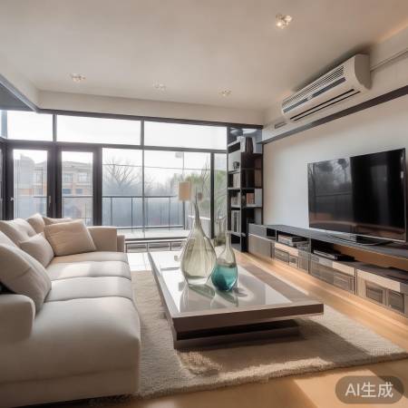 家具布局合理，避障空调风口