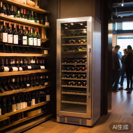 红酒柜斜放利弊揭秘