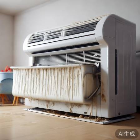 空调不洗易染菌，定期清洗保健康