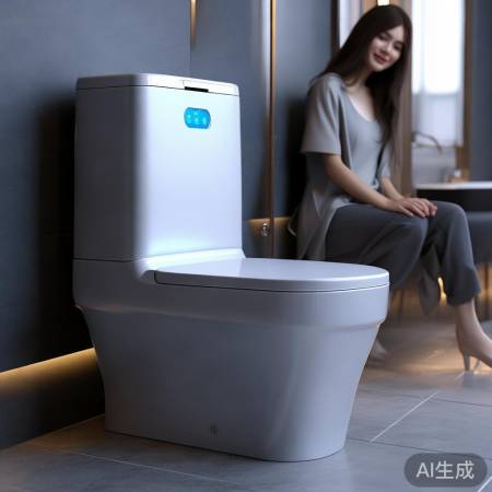 恒洁智能马桶，时尚便捷，冬天不